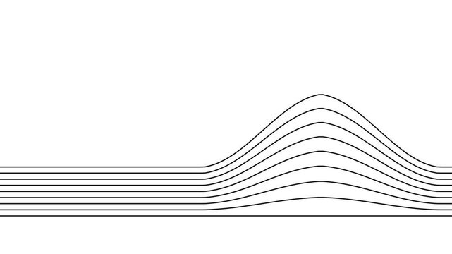Horizontal Linear Wave Crest Motion