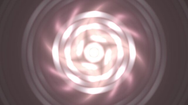 Abstract neon pink spiral light tunnel motion background seamless loop
