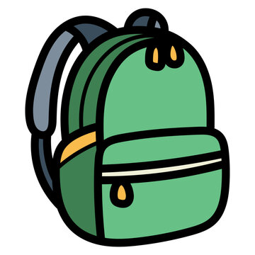 backpack illustration