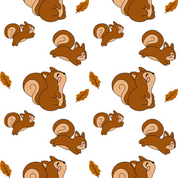 seamless fall spring thanksgiving patter