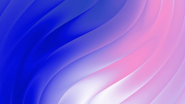 Abstract blue and pink wavy gradient motion background