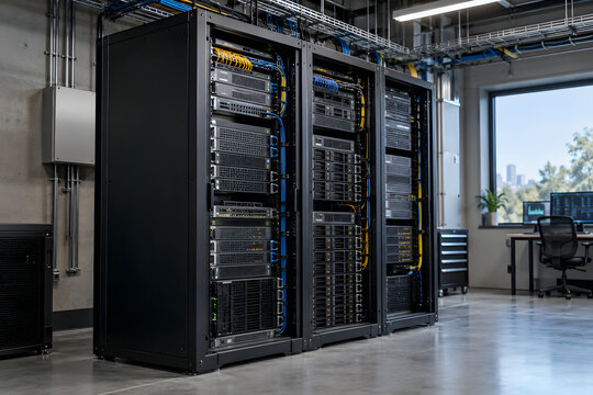 Edge Computing Micro Data Center with Compact Server Infrastructure