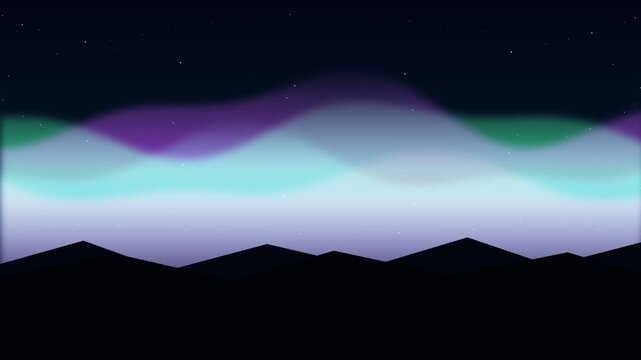 Aurora Borealis Northern Lights Sky 4K