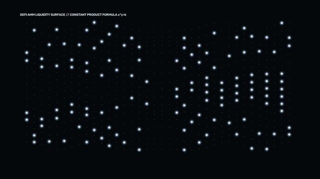 Swiss Platinum Defi Liquidity Mesh Trading Stock Market Motion Graphics Loop