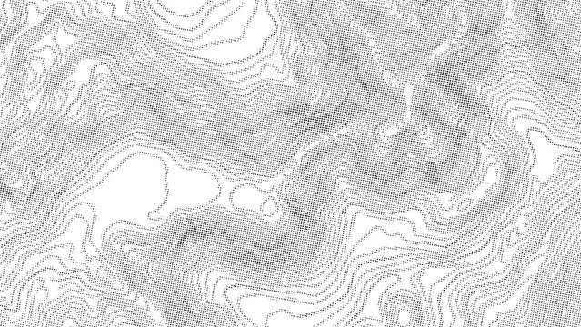 Topographic Line Contour Map Halftone Texture Background HD. Abstract Terrain Elevation Contour Pattern Halftone Overlay.
