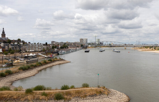 river Waal at Nijmegen