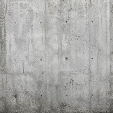 Unpainted exposed concrete walls featuring color gradations ranging from light to medium gray, with subtle variations in hue and surface texture, as well as the distinctive patterns of cast concrete.