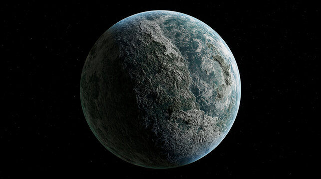 Mysterious Alien Planet With Futuristic Structures and Otherworldly Landscapes