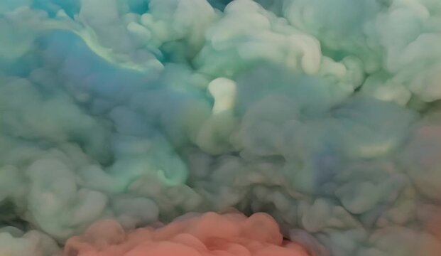Rich shades of sapphire blue, violet, magenta, coral, warm amber, and subtle turquoise blend organically across the material