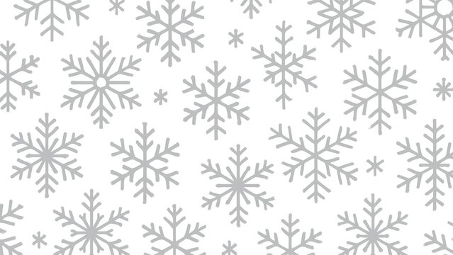 Elegant snowflake pattern wallpaper.