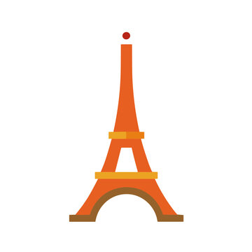 Stylized Eiffel Tower illustration
