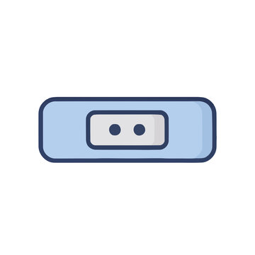 Light blue bandage icon
