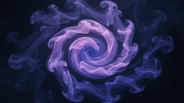 abstract glowing fluid spiral animation changing colors swirling motion background