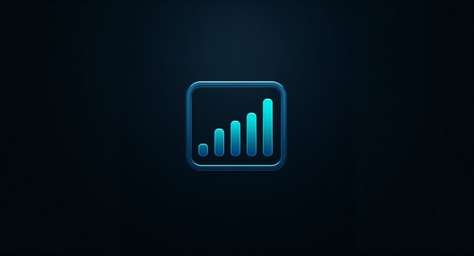 Data summary icon with � Digital Marketing and Brand Strategy Concept for Social Media