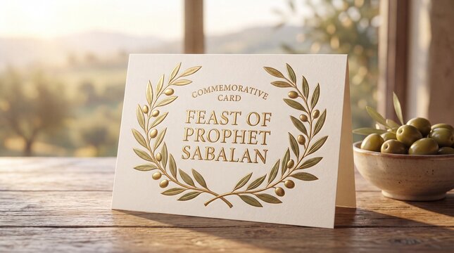 Heart of prophet sabalan vintage label design