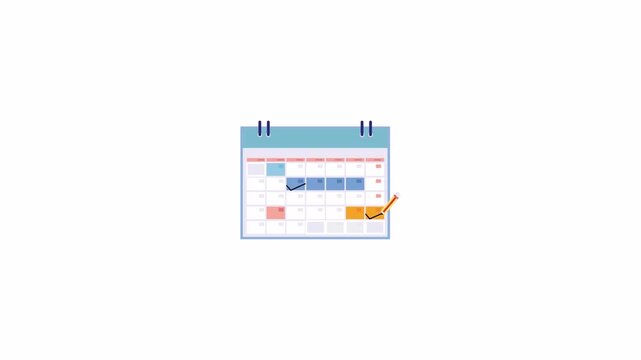 Blue calendar page grid for planning appointments, events, reminders. Suitable for organization, scheduling, time management stock photos, or design projects.
