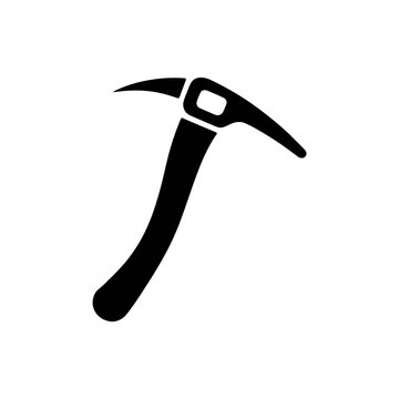 Close-up of a Classic Pickaxe Tool for Mining and Construction.