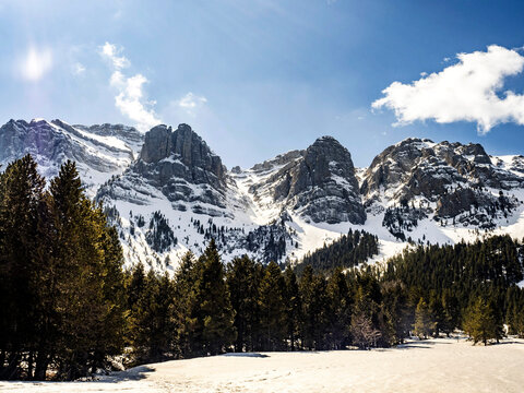 Cad&igrave;, mountains in Piren&eacute;es, Catalonia, Spain