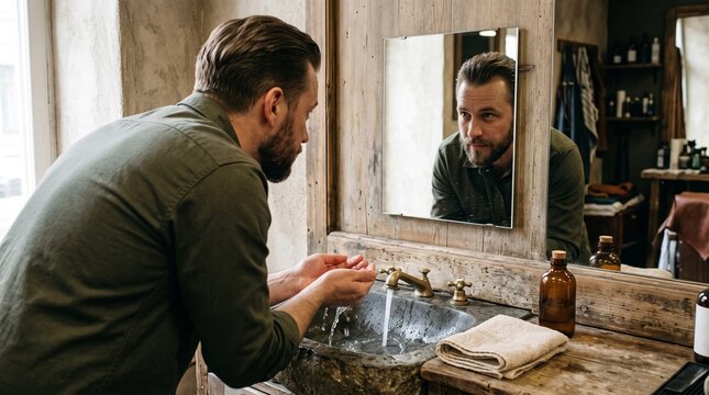 Freshly groomed client reflects on Movember self-care
