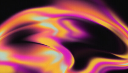 Fototapeta premium Abstract digital art background with vibrant gradient waves
