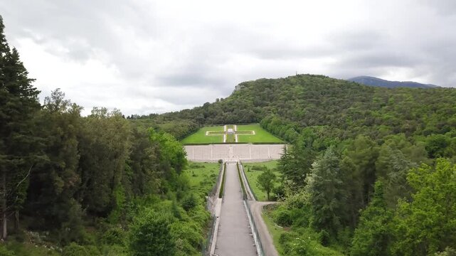 Polish war cemetary in Montecassino Italy