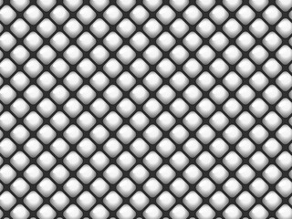 Obraz premium Squishy Tufted Cushion Grid Modern Abstract Pattern