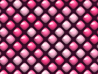 Obraz premium Inflated Diamond Quilting Trendy 3D Fabric Texture