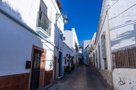Picturesque views of the streets of the charming village of N&iacute;jar, Almer&iacute;a, Andalusia, Spain