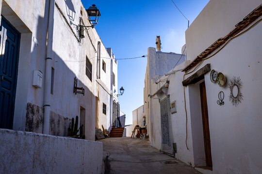 Picturesque views of the streets of the charming village of N&iacute;jar, Almer&iacute;a, Andalusia, Spain