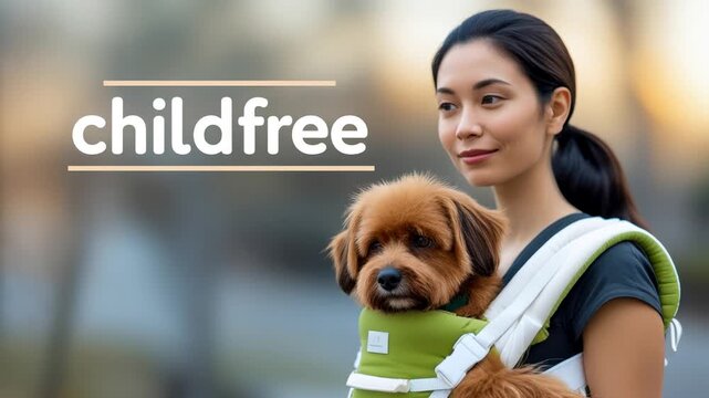Women refuse to have children choose childfree demographic trend decrease in fertility AI Generative