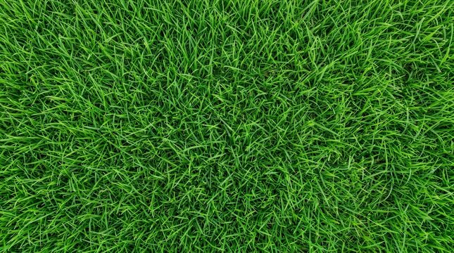 Green turf grass texture and pattern for a lush field.