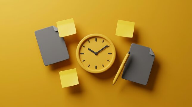 Visual representation of time management strategies and priority blocks for student productivity.