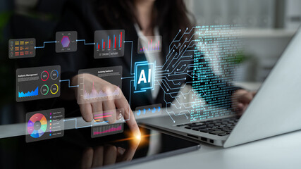 Artificial intelligence improves data analysis, visualization, and strategic insight across complex...