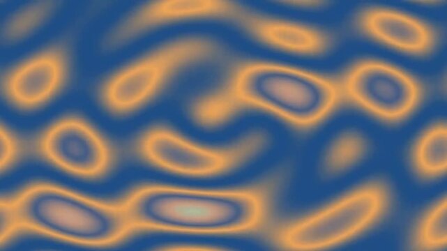 Abstract Pattern Movement in Colorful Wavy Background