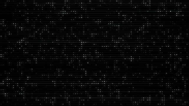 Animated dot scanline halftone background, halftone texture with dots, horizontal line pattern and digital noise texture, vintage halftone animation effect overlay for cinematic background video