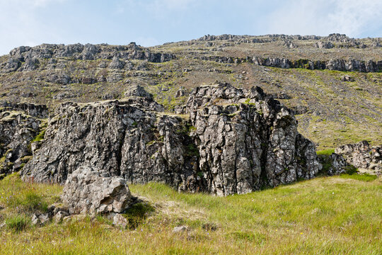 Basalt Terraces of the Eastfjords