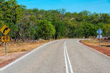 Kakadu Highway (Route A21) in Northern Territory - Australia © Adwo