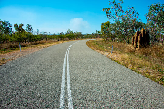 Kakadu Highway (Route A21) in Northern Territory - Australia
