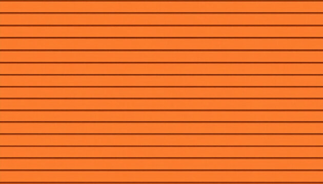 Bright orange horizontal siding texture for architectural house exterior design