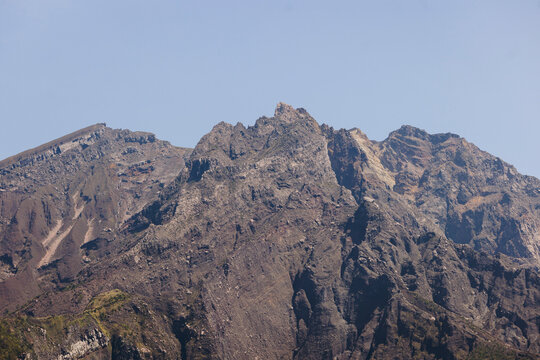 Sakurajima Volcano Island landscape, Japan, Kagoshima prefecture, Kyushu island region, island volcano and bay, Yunohira Observation Deck, ferry trip from Kagoshima, Kirishima-Kinkowan National Park