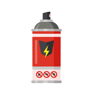 Insect Spray Illustration