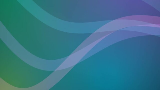 Vibrant Aurora Borealis Gradient Abstract Background Loop. An animated abstract background loop featuring vibrant aurora borealis style glowing color gradients with smooth flowing waves in g.