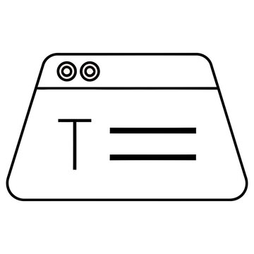 Text editor icon