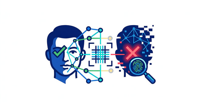 Facial recognition scanning and biometric verification