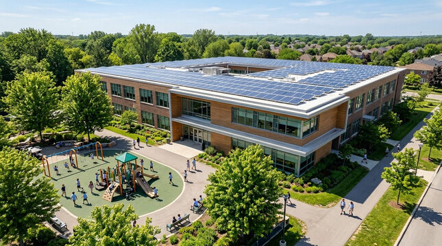 Solar Powered School Building