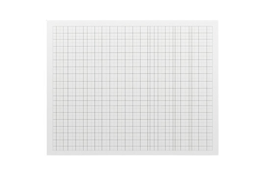 White graph paper with fine gray grid