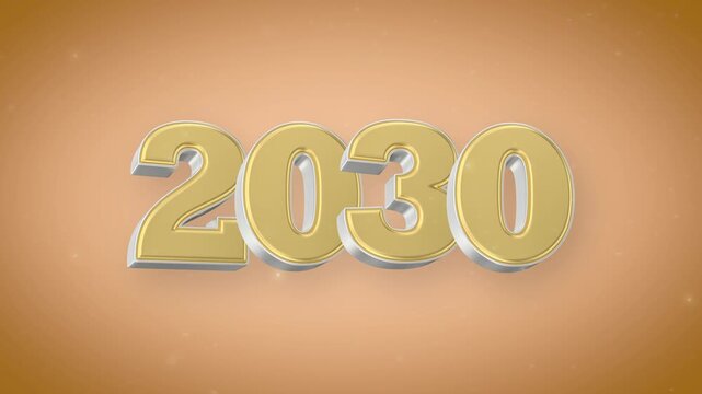 2030 Happy New Year Greetings Wishes Background Suitable for New Year Party