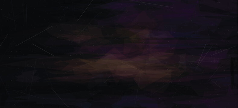 Abstract cosmic galaxy swirls with purple and dark space tones Vector