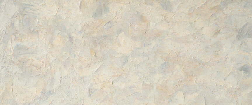 Abstract Textured Background With Soft Neutral Brush Strokes And Subtle Paint Variations. Abstract Oil Painting Textured Background