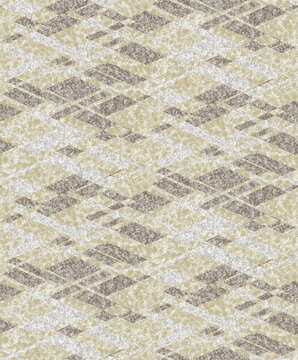 Seamless sophisticated beige and brown abstract geometric texture with modern grunge diagonal patterns for versatile backgrounds